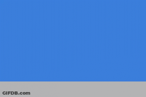 A Blue And Gray Background With The Words No Problem GIF