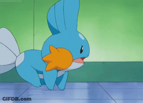 A Blue And Orange Cartoon Character With The Word Charmeleonbuck On The Bottom Right GIF