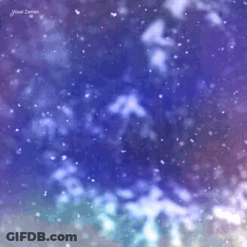 A Blue And Purple Background With The Name Vusal Zaman On It GIF