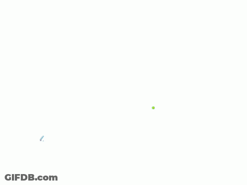 A Blue And White Lock With A Red Circle On It GIF