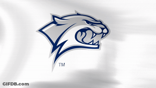 A Blue And White Logo With A Tm Logo On The Bottom GIF