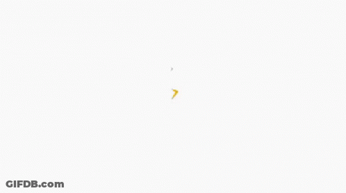 A Blue And Yellow Logo For Ibumerang With A Yellow Arrow GIF