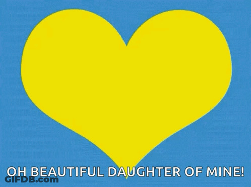 A Blue And Yellow Sign That Says Good Morning Sunshine GIF