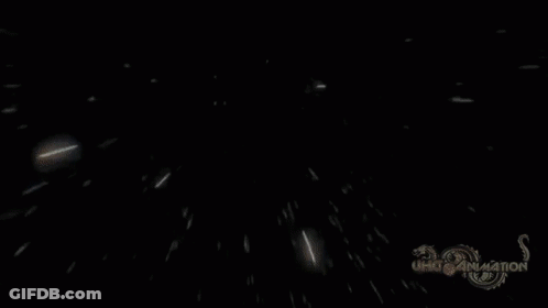 A Blue Background With A Circle In The Middle And The Words Uhg Animation GIF