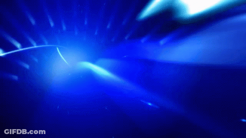 A Blue Background With A Few White Lines On It GIF