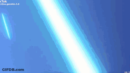 A Blue Background With A Light Beam Coming Out Of It . GIF