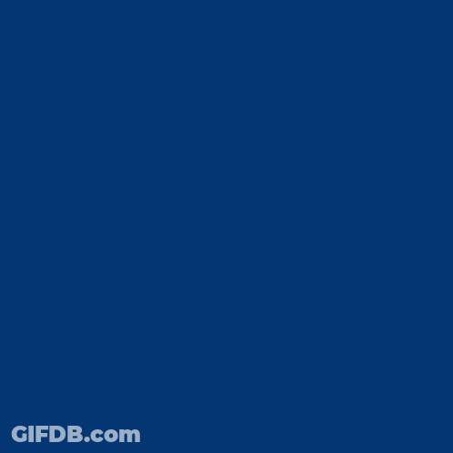 A Blue Background With A White Letter A On It GIF