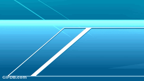 A Blue Background With A White Line On The Bottom GIF