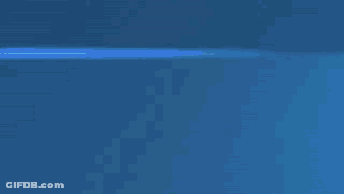 A Blue Background With A White Stripe On The Right GIF