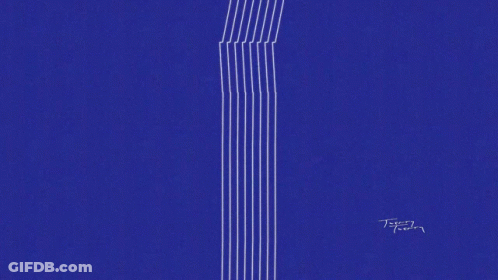 A Blue Background With A White Wave And The Name Taylor On It GIF
