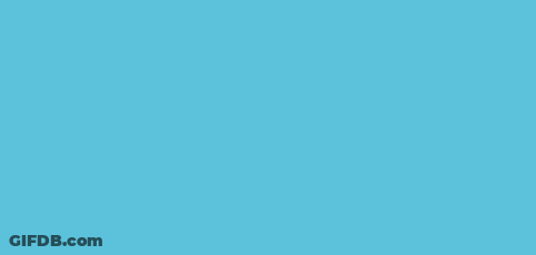 A Blue Background With The Word " Behave " On It GIF