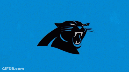 A Blue Background With The Word Pounding In Black GIF