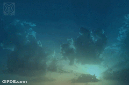 A Blue Background With The Words Relax Ka Lang GIF