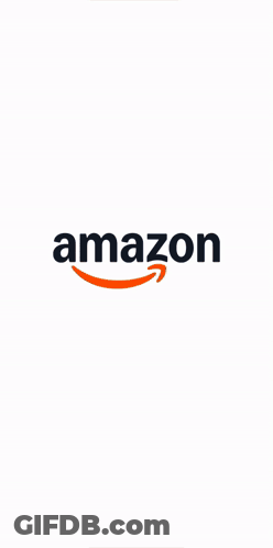 A Blue Background With The Words Shop Shop Now Now Now And A Cardboard Box GIF