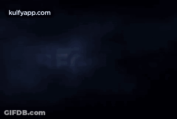 A Blue Background With The Words The Mystery Begins GIF