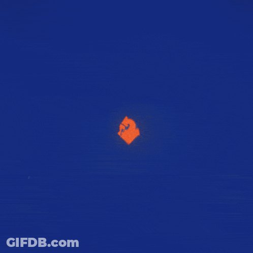 A Blue Background With White Letters That Say Goal Goal Goal GIF