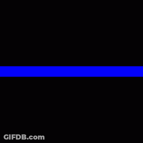 A Blue Banner With The Words United We Stand On It GIF