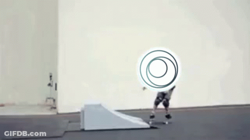 A Blue Car With Fud Written On It GIF