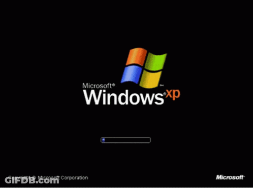 A Blue Screen That Says A Problem Has Been Detected And Windows Has Been Shut Down To Prevent Damage GIF