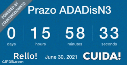 A Blue Sign That Says Rello June 30 2021 GIF