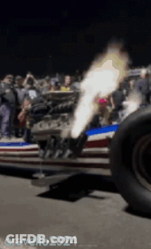A Blurred Image Of A Car With The Year 2024 On The Bottom Right GIF