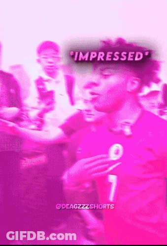 A Blurred Image Of A Man With The Number 7 On His Jersey GIF