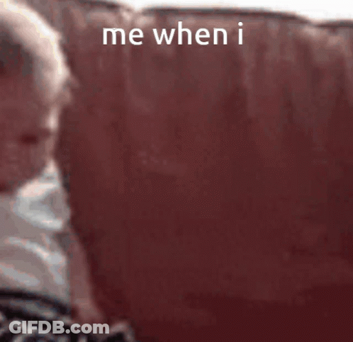 A Blurred Image Of A Person Laying Down With The Words Me When I On The Bottom GIF