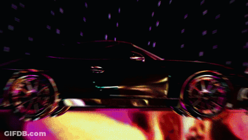 Blurred Face Of Person On Black Background GIF