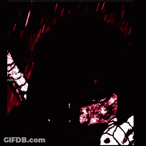 A Blurred Image Of A Person 'S Face With Tik Tok Written On The Bottom Right GIF