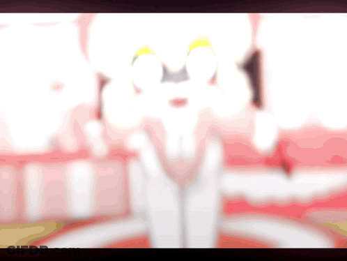A Blurred Image Of A Person Standing In A Room GIF