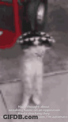 A Blurred Image Of A Person With The Words Had I Thought GIF