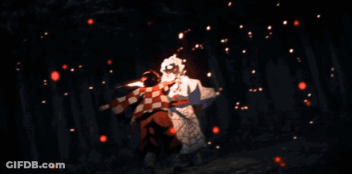 A Blurred Image Of A Red And White Light Beam GIF