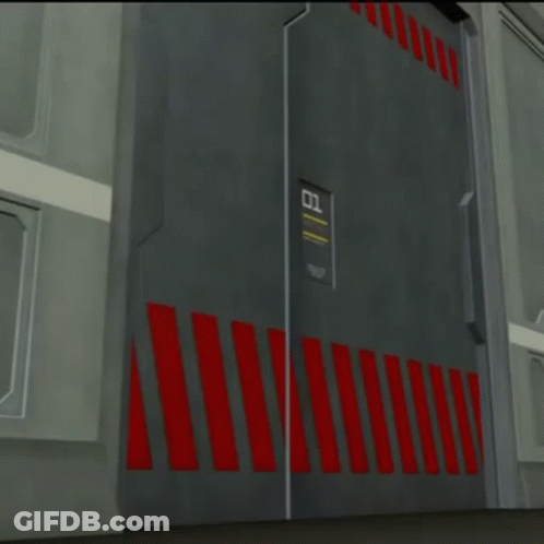 A Blurred Image Of A Refrigerator With A Few Containers In It GIF
