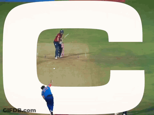 A Blurred Image Of A Soccer Field With A Sign That Says ' No ' On It GIF