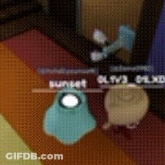 A Blurred Image Of A Video Game With The Word Hunter On The Top GIF