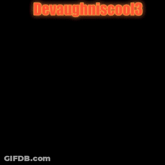 A Blurry Picture Of A Man 'S Face With The Words Devaughniscool3 Written Above Him GIF