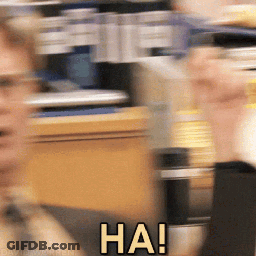 A Blurry Picture Of A Man With The Word Hai Written In The Corner GIF