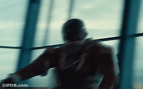 Blurry Man With Kepler Text GIF