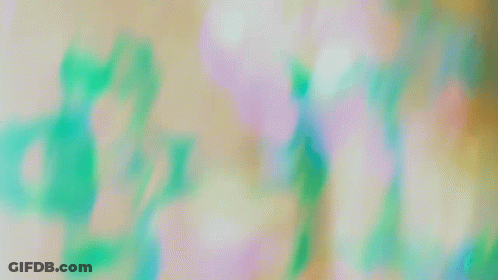 A Blurry Picture Of A Person Holding A Cat In Their Arms GIF