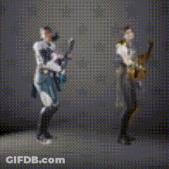 A Blurry Picture Of A Person Holding A Sword And A Picture Of A Person Holding A Sword GIF