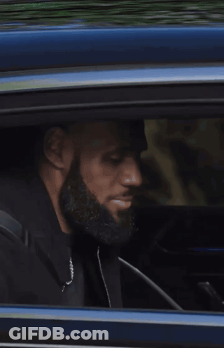A Blurry Picture Of A Person In A Car GIF