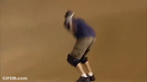 A Blurry Picture Of A Person Riding A Bike On A Dirt Track GIF