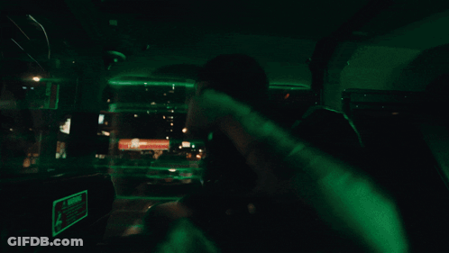 A Blurry Picture Of A Person 'S Face And Arms GIF
