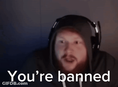 A Blurry Picture Of A Person 'S Face With The Words Get Out In White GIF