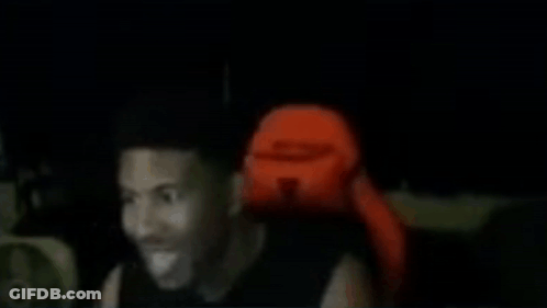 A Blurry Picture Of A Person With The Word Eeleebee On The Bottom Right GIF