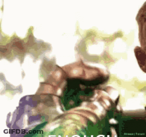 A Blurry Picture Of A Person With The Words English Written On The Bottom GIF