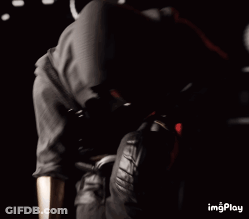 A Blurry Picture Of A Person With The Words Imgplay Visible GIF