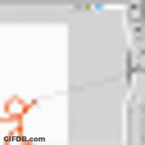 A Blurry Picture Of A Windows Logo On A Blue Background . GIF