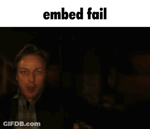 A Blurry Picture Of A Woman With The Words Embed Fail Below It GIF