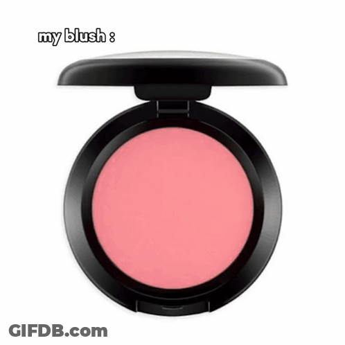 A Blush With A Picture Of A Man In It And The Words My Blush 8 Below It GIF